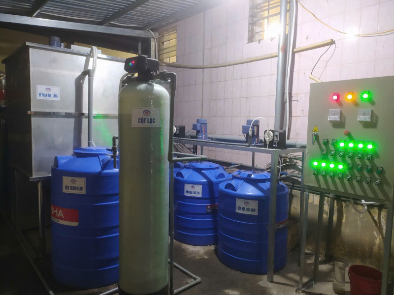 TRUNG TÂM QUAN TRẮC & TNMT TỈNH QUẢNG NINH - Dự án hệ thống xử lý nước thải công suất 3m3/ngày đêm